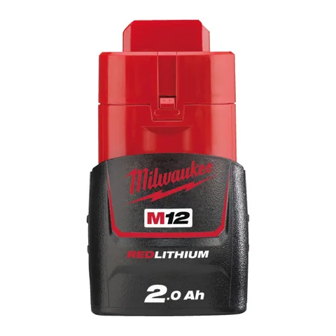 Milwaukee M12 B2 batteri · 2,0 Ah