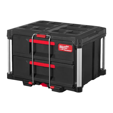 Milwaukee PACKOUT værktøjskasse · 2 skuffer