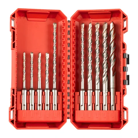 Milwaukee SDS-Plus M2 borsæt · 10 dele